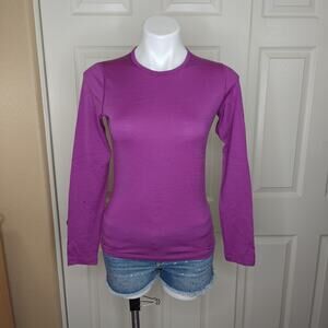 Icebreaker Merino Bodyfit 200 crewneck long sleeve top sz S